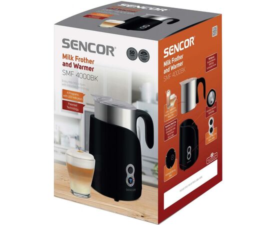 Капучинатор Sencor SMF 4000 BK (SMF4000BK), изображение 8 Капучинатор Sencor SMF 4000 BK (SMF4000BK), изображение 8