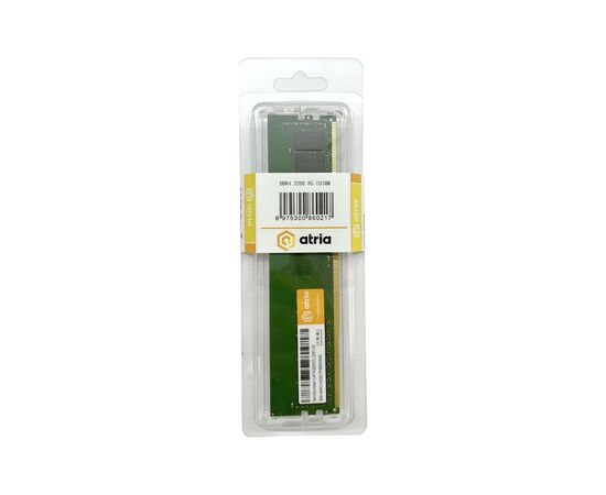 Модуль памяти для компьютера DDR4 8GB 3200 MHz ATRIA (UAT43200CL22K1/8), изображение 3 Модуль памяти для компьютера DDR4 8GB 3200 MHz ATRIA (UAT43200CL22K1/8), изображение 3