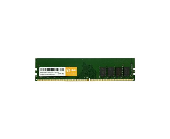 Модуль пам'яті для комп'ютера DDR4 8GB 3200 MHz ATRIA (UAT43200CL22K1/8)