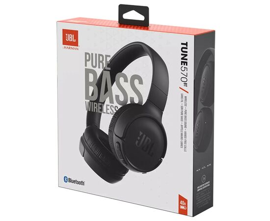 Наушники JBL Tune 570BT Black (JBLT570BTBLKEU), изображение 2 Наушники JBL Tune 570BT Black (JBLT570BTBLKEU), изображение 2