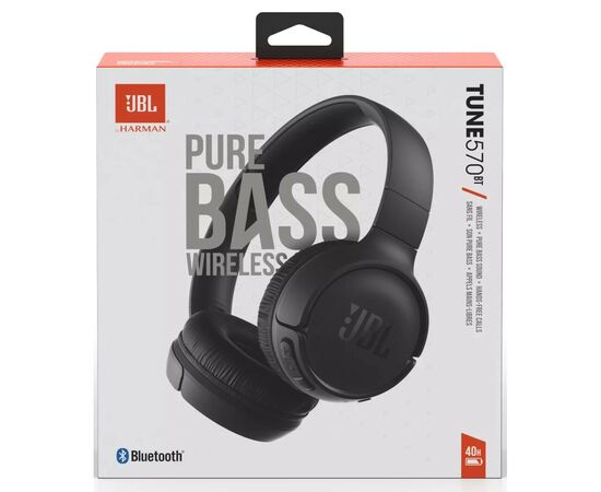 Наушники JBL Tune 570BT Black (JBLT570BTBLKEU), изображение 3 Наушники JBL Tune 570BT Black (JBLT570BTBLKEU), изображение 3