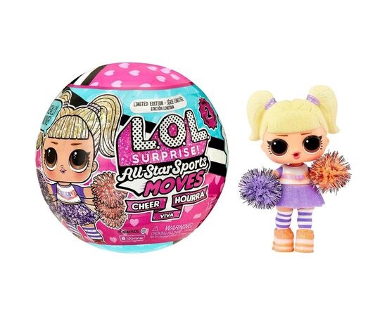 Кукла L.O.L. Surprise! серии All Star Sports Moves – Чирлидинг (593294)