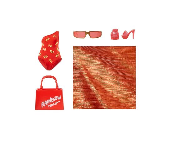 Кукла Rainbow High серии Swim & Style - Руби (507277), изображение 5 Кукла Rainbow High серии Swim & Style - Руби (507277), изображение 5