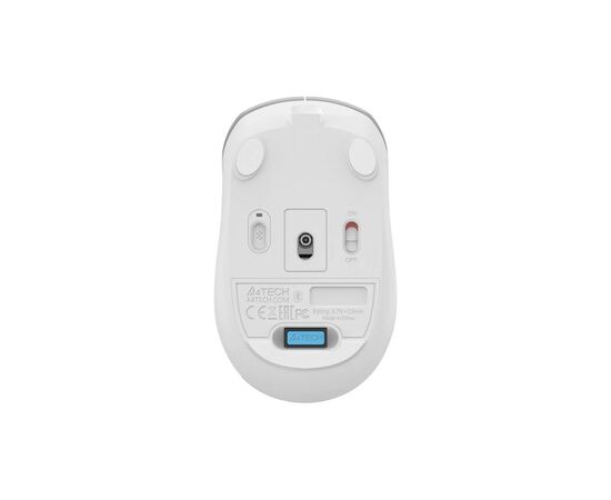 Мишка A4Tech FB26CS Air Wireless/Bluetooth Icy White (4711421991254), зображення 10 Мишка A4Tech FB26CS Air Wireless/Bluetooth Icy White (4711421991254), зображення 10