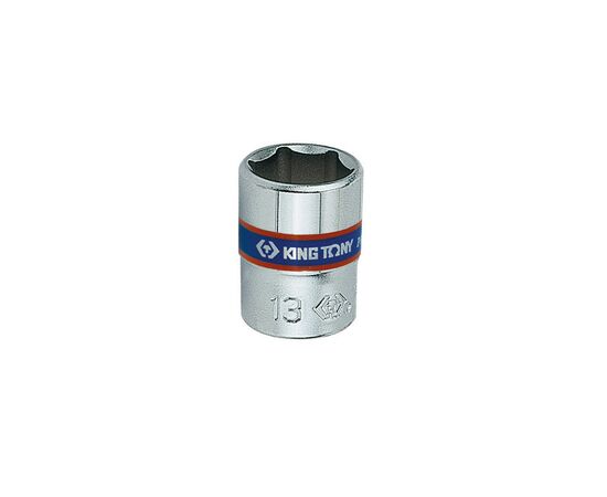 Головка торцевая KING TONY 1/4" 12 мм шестигранная (233512M)