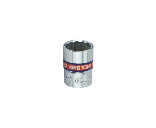 Головка торцева KING TONY 1/4" 5/16" 12 гранна дюймова (233010S)
