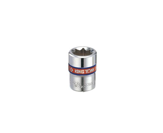 Головка торцева KING TONY 1/4" 3/8" шестигранна дюймова (231012S)