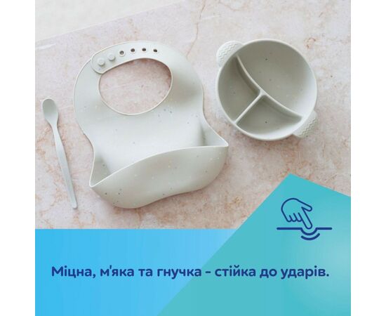 Тарілка дитяча Canpol babies DOTS силіконова на присосці з секціями, рожева (51/403_pin), зображення 10 Тарілка дитяча Canpol babies DOTS силіконова на присосці з секціями, рожева (51/403_pin), зображення 10