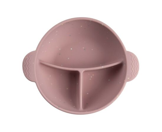 Тарілка дитяча Canpol babies DOTS силіконова на присосці з секціями, рожева (51/403_pin), зображення 3 Тарілка дитяча Canpol babies DOTS силіконова на присосці з секціями, рожева (51/403_pin), зображення 3