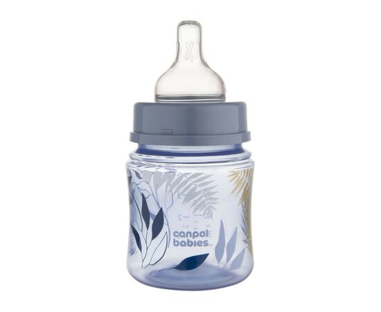 Бутылочка для кормления Canpol babies Easystart GOLD 120 мл антикол. с широк. голубая (35/239_blu), изображение 2 Бутылочка для кормления Canpol babies Easystart GOLD 120 мл антикол. с широк. голубая (35/239_blu), изображение 2