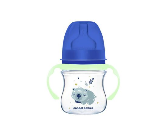 Пляшечка для годування Canpol babies Easystart Sleepy Koala 120 мл блакитна (35/236_blu)