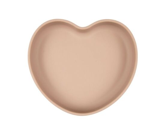 Тарілка дитяча Canpol babies Серце силіконова - бежева (80/309_bei), зображення 2 Тарілка дитяча Canpol babies Серце силіконова - бежева (80/309_bei), зображення 2