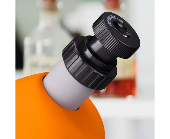 Микроскоп Bresser Junior 40x-640x Orange + кейс (926813), изображение 4 Микроскоп Bresser Junior 40x-640x Orange + кейс (926813), изображение 4