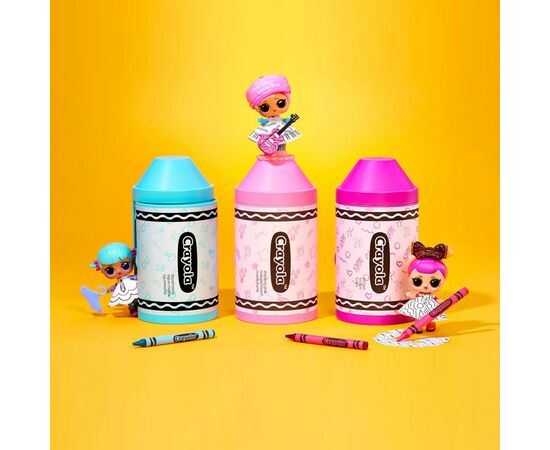 Кукла L.O.L. Surprise! серии Crayola – Колоринки (505273), изображение 9 Кукла L.O.L. Surprise! серии Crayola – Колоринки (505273), изображение 9