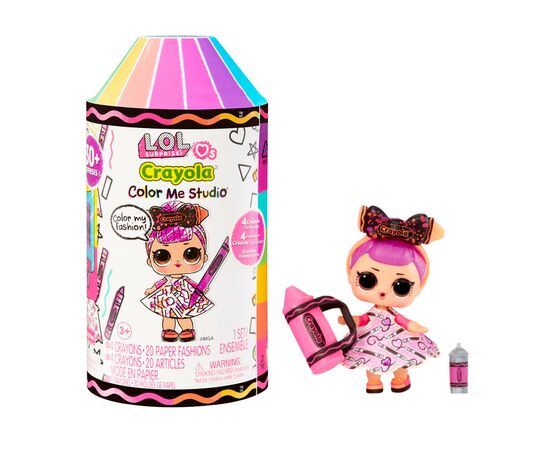 Кукла L.O.L. Surprise! серии Crayola – Колоринки (505273)