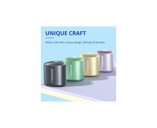 Акустическая система Tronsmart Nimo Mini Speaker Green (985909), изображение 10 Акустическая система Tronsmart Nimo Mini Speaker Green (985909), изображение 10