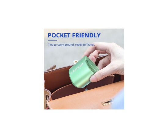 Акустическая система Tronsmart Nimo Mini Speaker Green (985909), изображение 9 Акустическая система Tronsmart Nimo Mini Speaker Green (985909), изображение 9