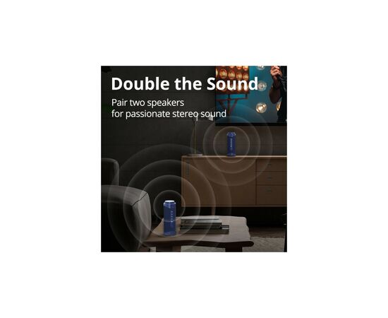 Акустическая система Tronsmart T7 Blue (1030837), изображение 10 Акустическая система Tronsmart T7 Blue (1030837), изображение 10