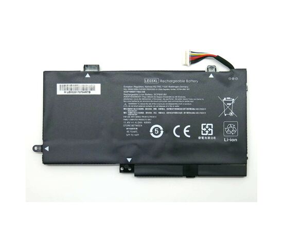 Аккумулятор для ноутбука HP Envy x360 13-S LE03XL, 48Wh (4212mAh), 3cell, 11.4V, Li-ion (A47854)