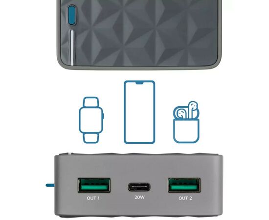 Батарея универсальная Xtorm 20000 mAh 20W Fuel Series 4 (FS402), изображение 2