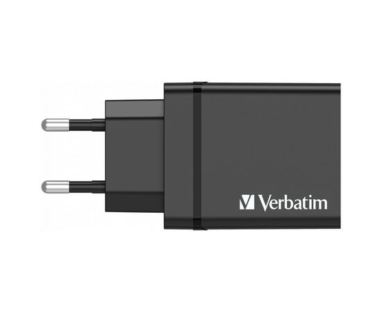 Зарядное устройство Verbatim USB 30W PD3.0 4-ports black (49700), изображение 5 Зарядное устройство Verbatim USB 30W PD3.0 4-ports black (49700), изображение 5