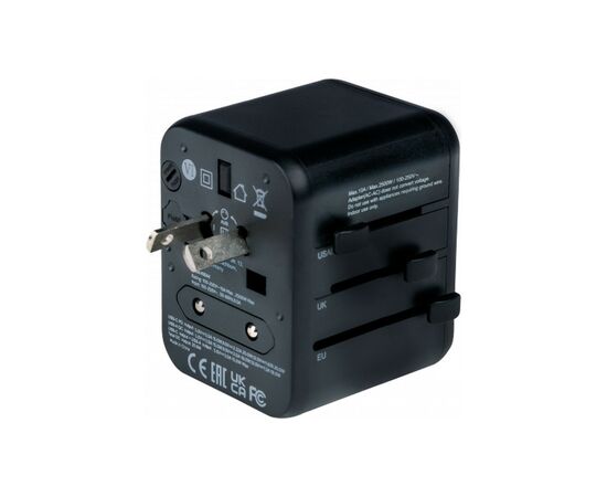 Зарядний пристрій Verbatim UTA-02 PD20W (USB-A /USB-C) (49544), зображення 3 Зарядний пристрій Verbatim UTA-02 PD20W (USB-A /USB-C) (49544), зображення 3