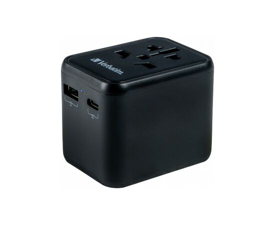 Зарядное устройство Verbatim UTA-02 PD20W (USB-A /USB-C) (49544)