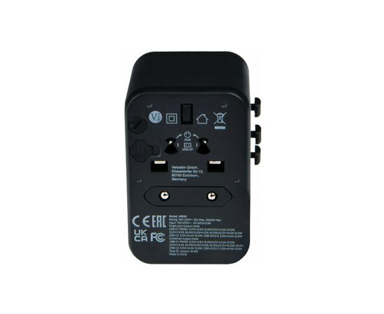 Зарядний пристрій Verbatim UTA-04 PD61W (3xUSB-A/2xUSB-C) (49546), зображення 2 Зарядний пристрій Verbatim UTA-04 PD61W (3xUSB-A/2xUSB-C) (49546), зображення 2