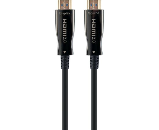 Кабель мультимедійний HDMI to HDMI 15.0m AOC V2.0 4К60Hz Cablexpert (CCBP-HDMI-AOC-15M)