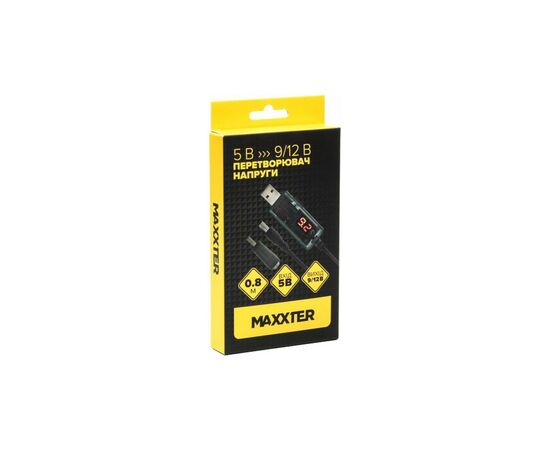 Кабель питания USB-AM to 5.5/3.5mm 9/12V 0.8m Maxxter (UB-DC9/12-0.8M), изображение 4 Кабель питания USB-AM to 5.5/3.5mm 9/12V 0.8m Maxxter (UB-DC9/12-0.8M), изображение 4