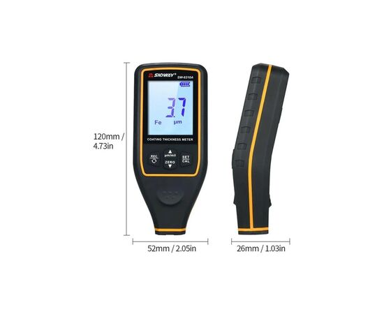 Толщиномер Sndway SW-6310A, изображение 4 Толщиномер Sndway SW-6310A, изображение 4