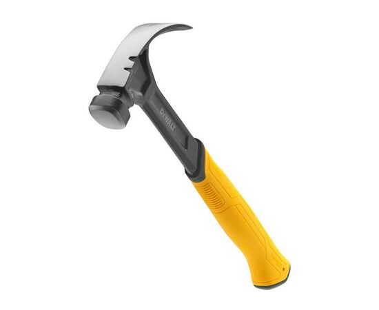 Молоток DeWALT CURVE-CLAW, цельнометаллический, 454 г, с гвоздодером (DWHT51002-0), изображение 3 Молоток DeWALT CURVE-CLAW, цельнометаллический, 454 г, с гвоздодером (DWHT51002-0), изображение 3