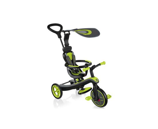 Дитячий велосипед Globber 4 в 1 Explorer Trike Lime Green (632-106-3)