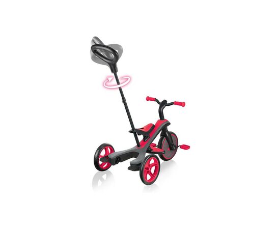 Детский велосипед Globber 4 в 1 Explorer Trike Red (632-102-3), изображение 3 Детский велосипед Globber 4 в 1 Explorer Trike Red (632-102-3), изображение 3