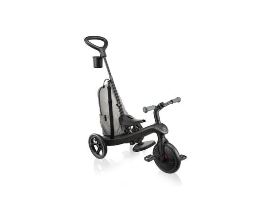Детский велосипед Globber 4 в 1 Explorer Trike Deluxe Play черно-серый (633-120), изображение 3 Детский велосипед Globber 4 в 1 Explorer Trike Deluxe Play черно-серый (633-120), изображение 3