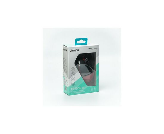 Мишка A4Tech FG45CS Air Wireless Sports Red (4711421992862), зображення 9 Мишка A4Tech FG45CS Air Wireless Sports Red (4711421992862), зображення 9