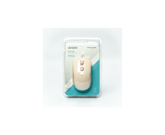 Мышка A4Tech FM26 USB Cafe Latte (4711421991391), изображение 11 Мышка A4Tech FM26 USB Cafe Latte (4711421991391), изображение 11
