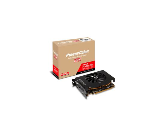 Видеокарта Radeon RX 6500 XT 4Gb PowerColor (AXRX 6500 XT 4GBD6-DH), изображение 2 Видеокарта Radeon RX 6500 XT 4Gb PowerColor (AXRX 6500 XT 4GBD6-DH), изображение 2