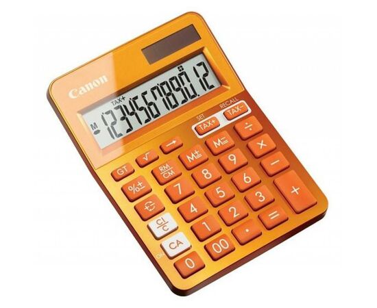 Калькулятор Canon LS-123K Orange (9490B004), изображение 2 Калькулятор Canon LS-123K Orange (9490B004), изображение 2