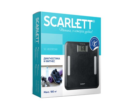 Весы напольные Scarlett SC-BS33ED81, изображение 2 Весы напольные Scarlett SC-BS33ED81, изображение 2