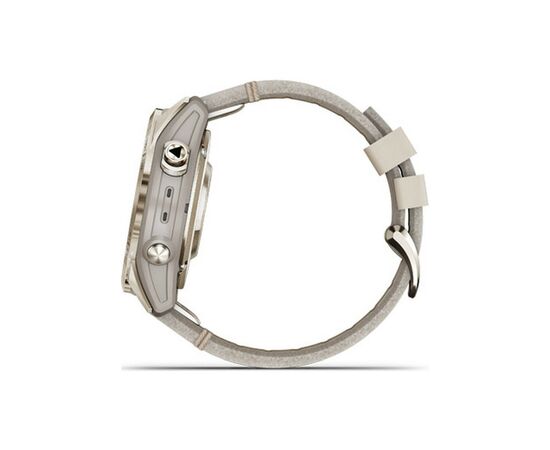 Смарт-часы Garmin fenix 7S Pro Saph Solar, Sft Gld SS w/Lmestn Lthr, Excl, GPS (010-02776-30), изображение 5 Смарт-часы Garmin fenix 7S Pro Saph Solar, Sft Gld SS w/Lmestn Lthr, Excl, GPS (010-02776-30), изображение 5