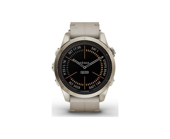 Смарт-часы Garmin fenix 7S Pro Saph Solar, Sft Gld SS w/Lmestn Lthr, Excl, GPS (010-02776-30), изображение 8 Смарт-часы Garmin fenix 7S Pro Saph Solar, Sft Gld SS w/Lmestn Lthr, Excl, GPS (010-02776-30), изображение 8