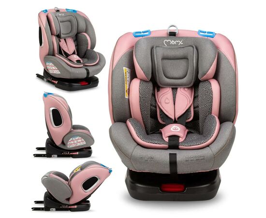 Автокресло MoMi Tordi (0-36кг) pink (FOSA00018), изображение 4