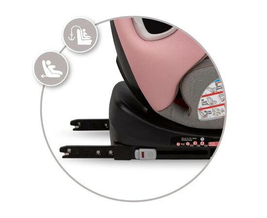 Автокресло MoMi Tordi (0-36кг) pink (FOSA00018), изображение 6