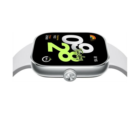 Смарт-часы Xiaomi Redmi Watch 4 Moonlight Silver (BHR7848GL) (1021343), изображение 4 Смарт-часы Xiaomi Redmi Watch 4 Moonlight Silver (BHR7848GL) (1021343), изображение 4