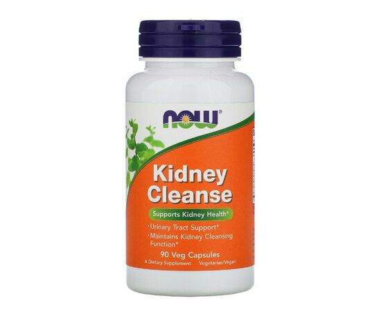 Травы Now Foods Очищение почек, Kidney Cleanse, 90 вегетарианских капсул (NOW-02463)