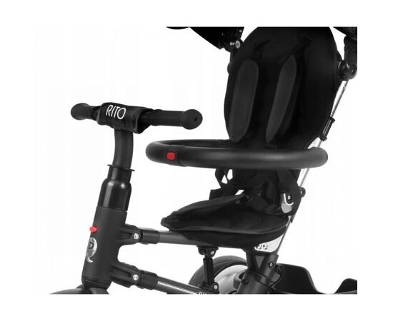 Детский велосипед QPlay Rito Rubber Black складаний триколісний (S380-10BlackRubber), изображение 3 Детский велосипед QPlay Rito Rubber Black складаний триколісний (S380-10BlackRubber), изображение 3