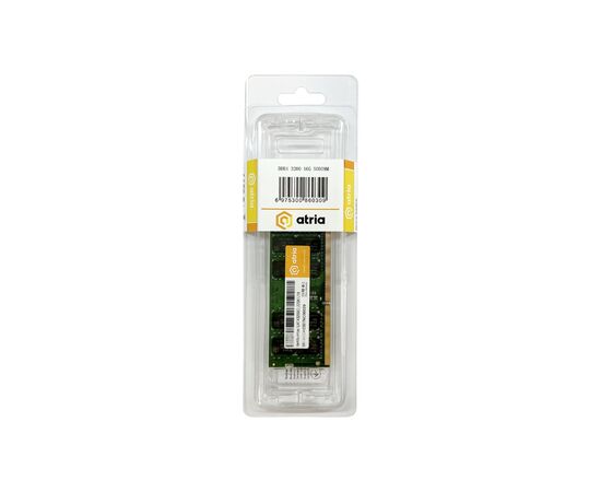 Модуль памяти для ноутбука SoDIMM DDR4 16GB 3200 MHz ATRIA (UAT43200CL22SK1/16), изображение 3 Модуль памяти для ноутбука SoDIMM DDR4 16GB 3200 MHz ATRIA (UAT43200CL22SK1/16), изображение 3
