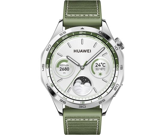 Смарт-часы Huawei WATCH GT 4 46mm Green (55020BGV), изображение 2 Смарт-часы Huawei WATCH GT 4 46mm Green (55020BGV), изображение 2