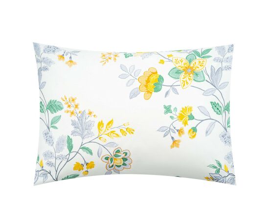 Постельное белье Ardesto Gloria сатин цветы зеленый полуторный 160х220 (ART1622FE), изображение 5